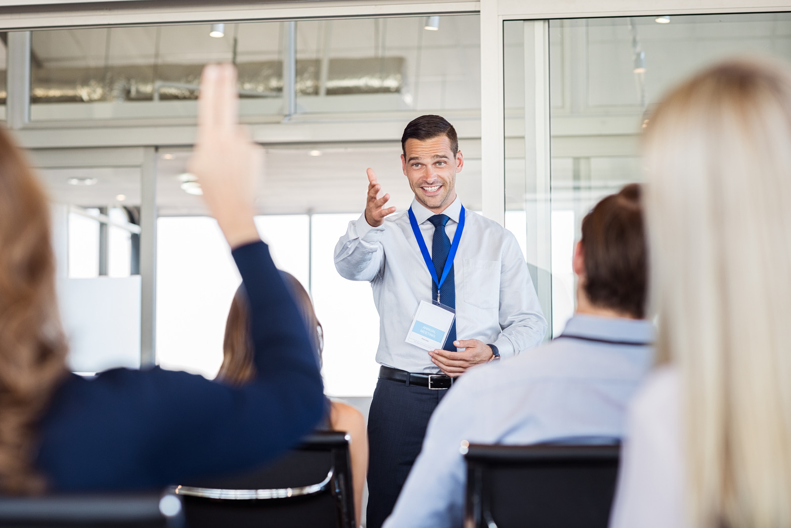 Business coaching and training concept